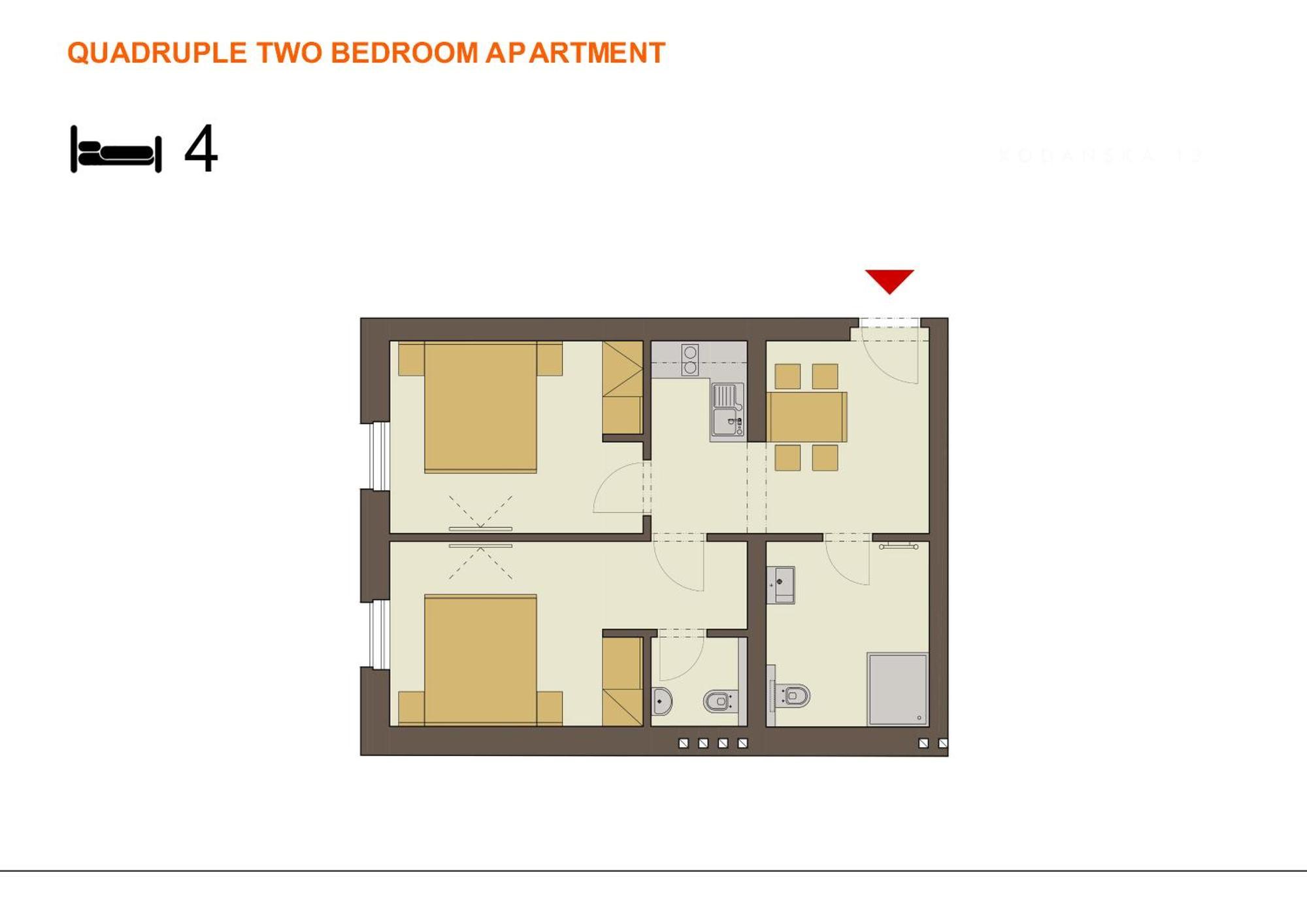 Downtown Suites Kodanska Прага Екстер'єр фото